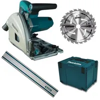 Makita Tauchsäge SP6000j inkl. Führungsschiene FS 1400 + 2.HM-Blatt