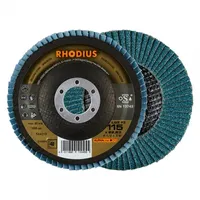 RHODIUS 210699 LGZ F3 Fächerschleifscheibe Edelstahl, Stahl 10St.