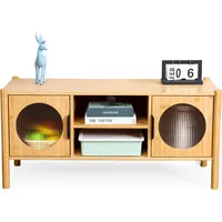 Relaxdays TV-Lowboard mit 2 Türen