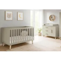 Pinolino Kinderzimmer-Set Tami extrabreit, 2-tlg. Babyzimmer beige