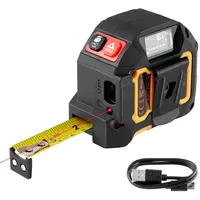 Vevor 2-in-1-Laser-Maßband, 41 m wiederaufladbares Laser-Messwerkzeug & 4,8 m