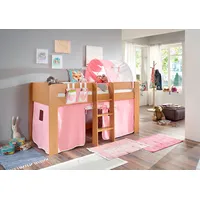 RELITA Hochbett Andi 90 x 200 cm Buche massiv