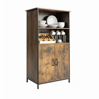 Relaxdays Unterschrank Küchenschrank Industrial Style 124,5 x 60 x