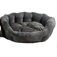 Lebon Hundekorb Molli 75 x 65 cm grau