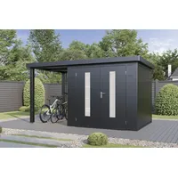 Wolff Finnhaus Elvar 3,92 x 2,40 m Anthrazit