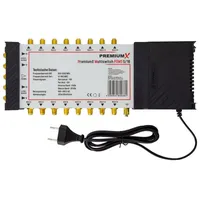 Premium X PremiumX PXMS 5/16 Multischalter mit Netzteil Multiswitch