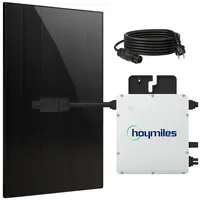 Sunniva Balkonkraftwerk Full Black Bifazial 400W inkl. 1 x