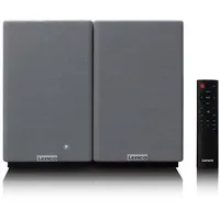 Lenco Stereo-Bluetooth-HiFi-Lautsprecher grau|schwarz