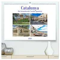 Calvendo Catalunya, der bezaubernde Norden Spaniens (hochwertiger Premium Wandkalender