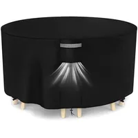 Luxuskollektion Gartenmöbel-Abdeckung Rund Ø230 x 100 cm Wasserdicht