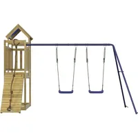 VidaXL Spielturm Imprägniertes Kiefernholz Braun