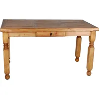 MiaMöbel Esstisch Mexico 110x76x75 cm Landhausstil Massivholz Pinie Honig