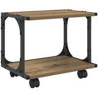 VidaXL Druckerständer Artisan-Eiche 41 x 28 x 33,5 cm