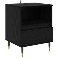 VidaXL Nachtschrank Schwarz 40 x 35 x 50 cm