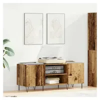 VidaXL Schallplattenschrank 121 x 38 x 48 cm Braun