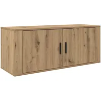 VidaXL Wandmontiertes TV-Regal Artisan-Eiche 100 x 34,5 x 40