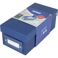 Stylex Lernbox, DIN A8, mit 12 Registern und Karteikarten