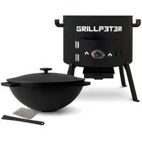 Grillpeter Utschak Nurlan Ø45 cm schwarz