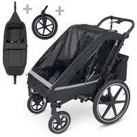 ABC-Design Fahrradanhänger Tour schwarz