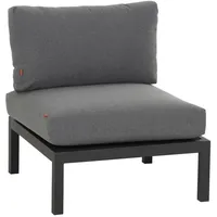 Siena Garden Alvida Modul Mitte Loungesessel anthrazit