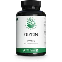 Heilpflanzenwohl GREEN NATURALS Glycin 2000 mg Kapseln vegan 120