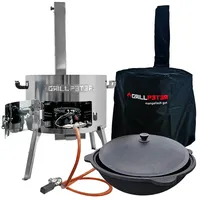 Grillpeter Utschak Timur Ø50 cm silber