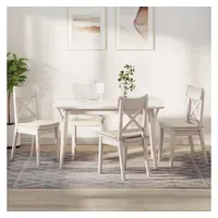 VidaXL Sitzkissen 4 stk. Creme 40 x 40 x