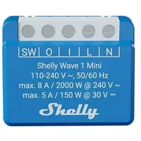 Shelly Wave 1 Mini LR, Schaltaktor, 8A, Z-Wave Long
