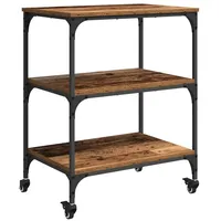 VidaXL Küchentrolley Altholz 60 x 41 x 76 cm