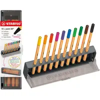 Stabilo Point 88 Fineliner farbsortiert 0,4 mm, 10 St.