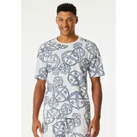 SCHIESSER Kurzarmshirt SCHIESSER "Schiesser 150 Years", Herren, Gr. 52,