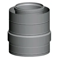 WOLF-Garten Wolf Zuluftstutzen DN250/350 aus Edelstahl/PP 2651420