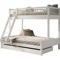 Vipack Etagenbett Forrest 90 x 200 cm Buche massiv
