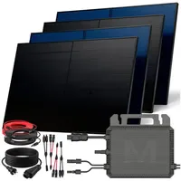 Sunniva  Balkonkraftwerk Full Black Bifazial 2000 W inkl. 2,24