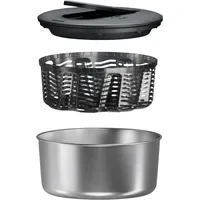Zyliss Salatschleuder SwiftDry L Edelstahl Ø 27 cm Grau/Silber