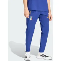 Adidas Italien Tiro Travel Hose blau S
