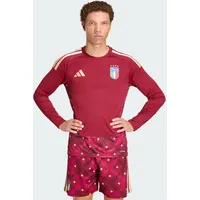 Adidas Italien 26 Torwart-Heimtrikot, langärmlig rot M