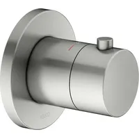 Keuco IXMO Thermostatarmatur Unterputz, Rosette rund, 59553060001, Farbe: Edelstahl-finish