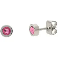 Boccia Titanium Ohrstecker Titan Pink 05095-02 onesize