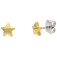 Boccia Titanium Ohrstecker 05093-02 Goldfarben Titan