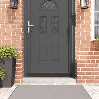 VidaXL Selbstklebende Türbürstendichtungen 2 pcs Braun 100 cm vidaXL