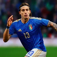 Adidas Italien 26 Authentic Heimtrikot blau M