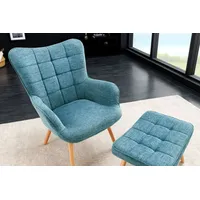 Riess-Ambiente Ohrensessel SCANDINAVIA Strukturstoff 72 x 98 x 79