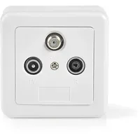 Nedis SWBX100WT Satellitenantennen-Zubehör Wei