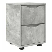 VidaXL Nachtschrank Beton Grau 30,5 x 30 x 43