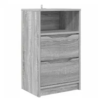 VidaXL Nachtschrank Graues Sonoma 40 x 30 x 467