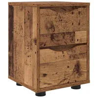 VidaXL Nachtschrank Altholz 30,5 x 30 x 43 cm