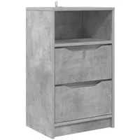 VidaXL Nachtschrank Beton Grau 40 x 30 x 467