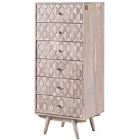 Massivmoebel24 Kommode MOSAYK 53 x 42 x 125 cm