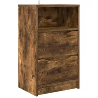 VidaXL Nachtschrank Geräucherte Eiche 40 x 30 x 467